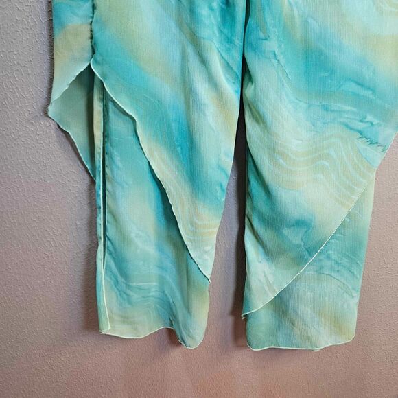 Rapz Lifestyle Womens Pants Medium Wide Leg Palazzo Boho Mermaid vibes - Picture 9 of 10